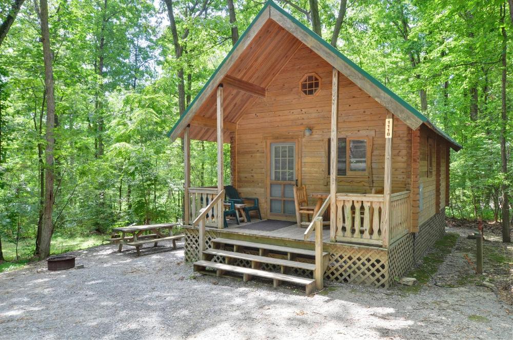 One-Bedroom Cabin interior
